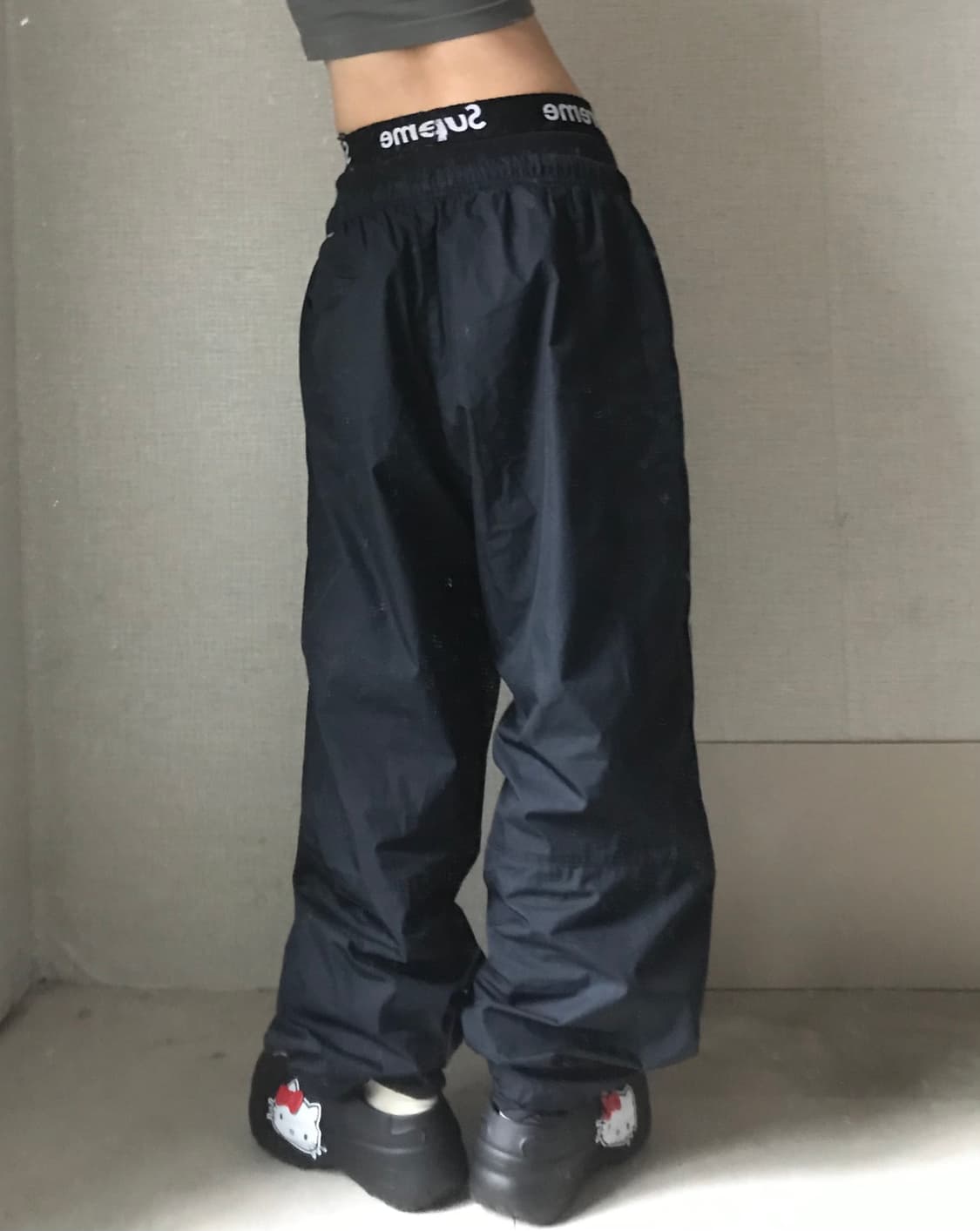 나이키 와이드핏 트레이닝 팬츠 상품이미지4