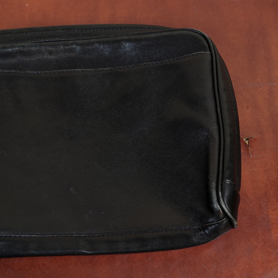 이세이미야케 빈티지 레더 파우치 백 상품이미지6