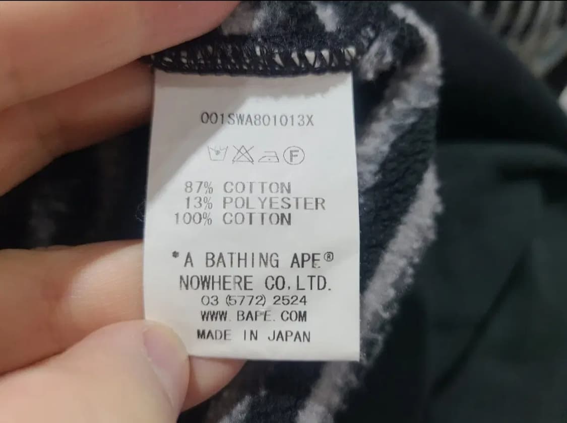 베이프 레인보우 로고 맨투맨 상품이미지6