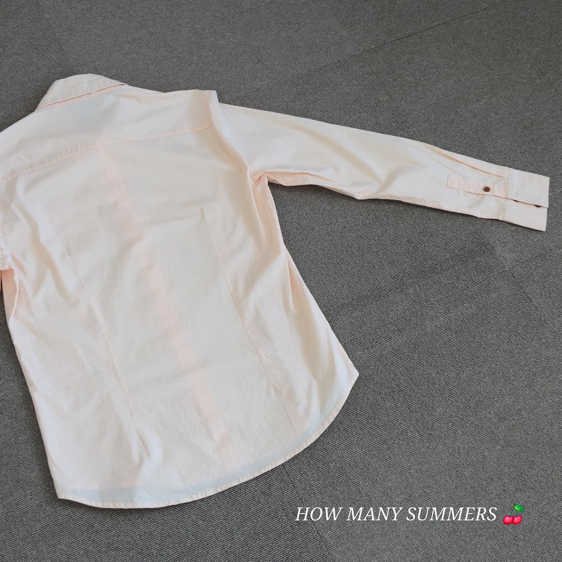 ​[NEAR BRAND] 니어 브랜드 여성 슬림핏 버튼다운 긴팔 셔츠 상품이미지7