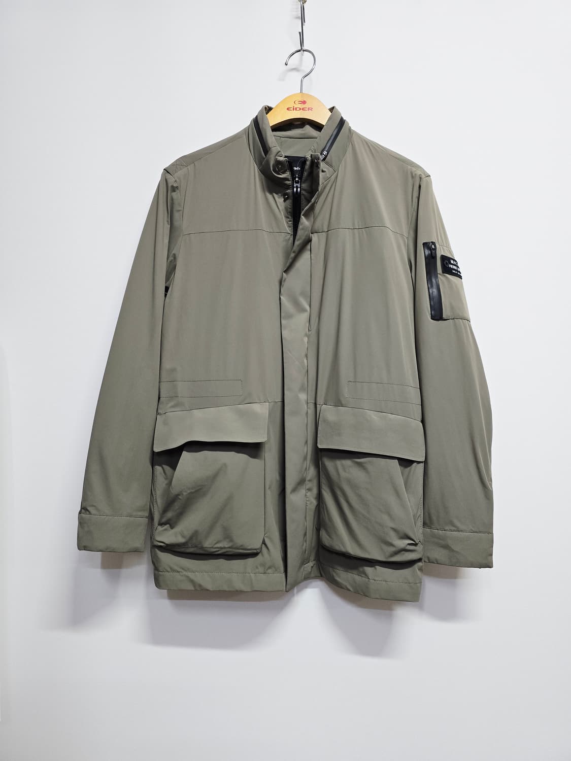 macaw 남성 카키색 야상 점퍼 상품이미지1