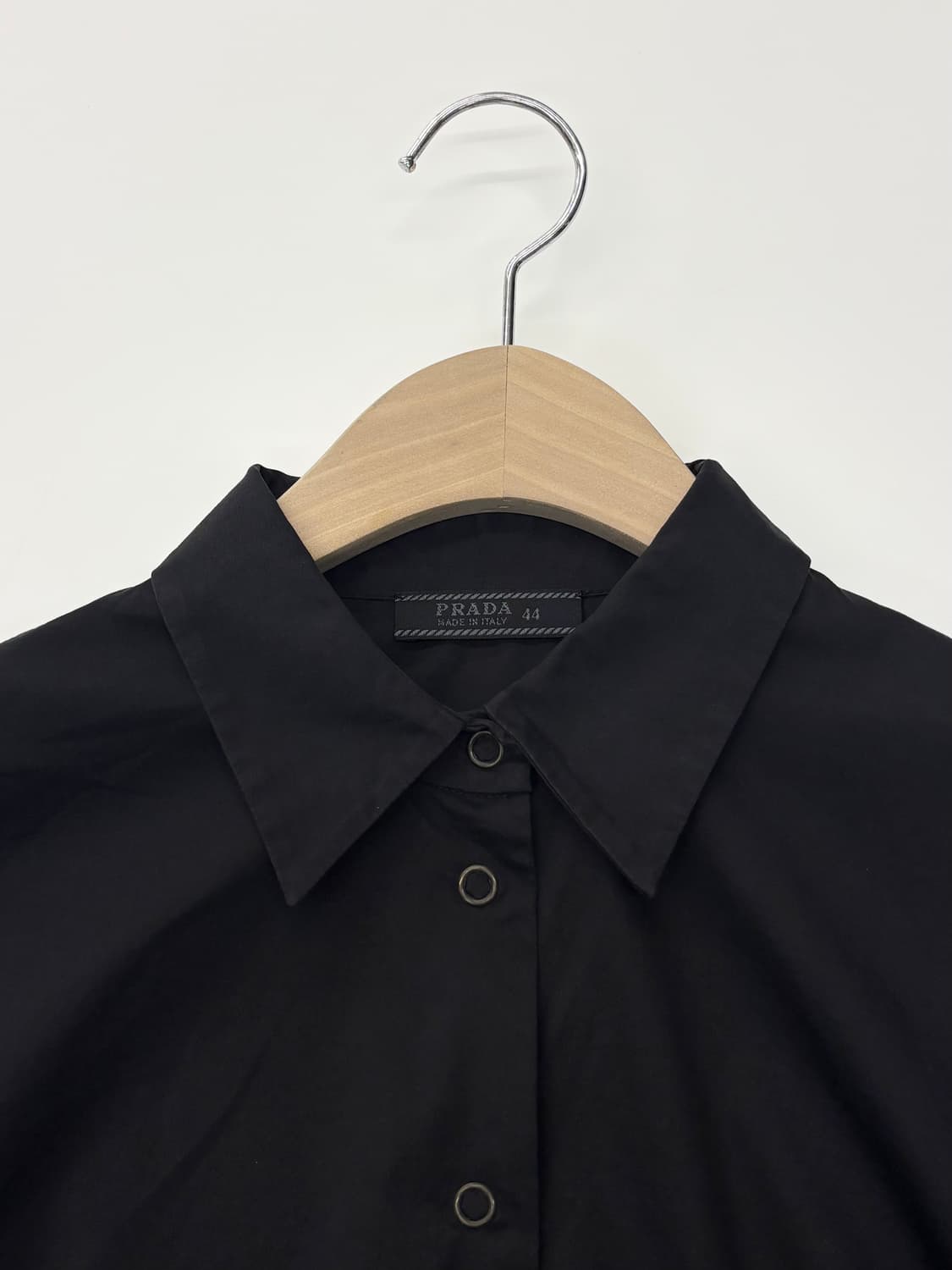 Prada 프라다 블랙 버튼 셔츠  상품이미지6