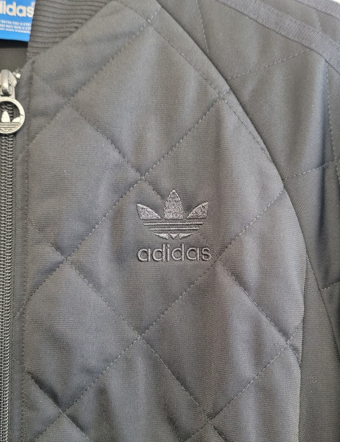 아디다스(남여공용) 퀼팅(누빔) 슈퍼스타 트랙탑 져지 판매 상품이미지5