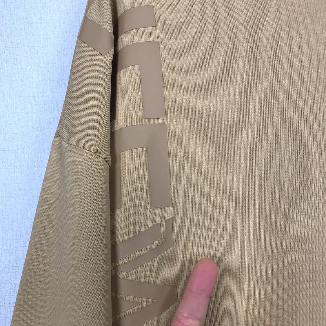 라이프워크 오버핏 여성 맨투맨 티셔츠 상품이미지4