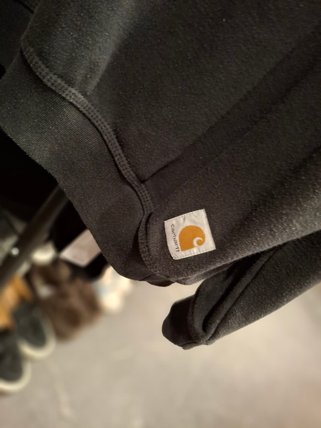 (마지막특가) 칼하트 맨투맨 블랙 라지 상품이미지3