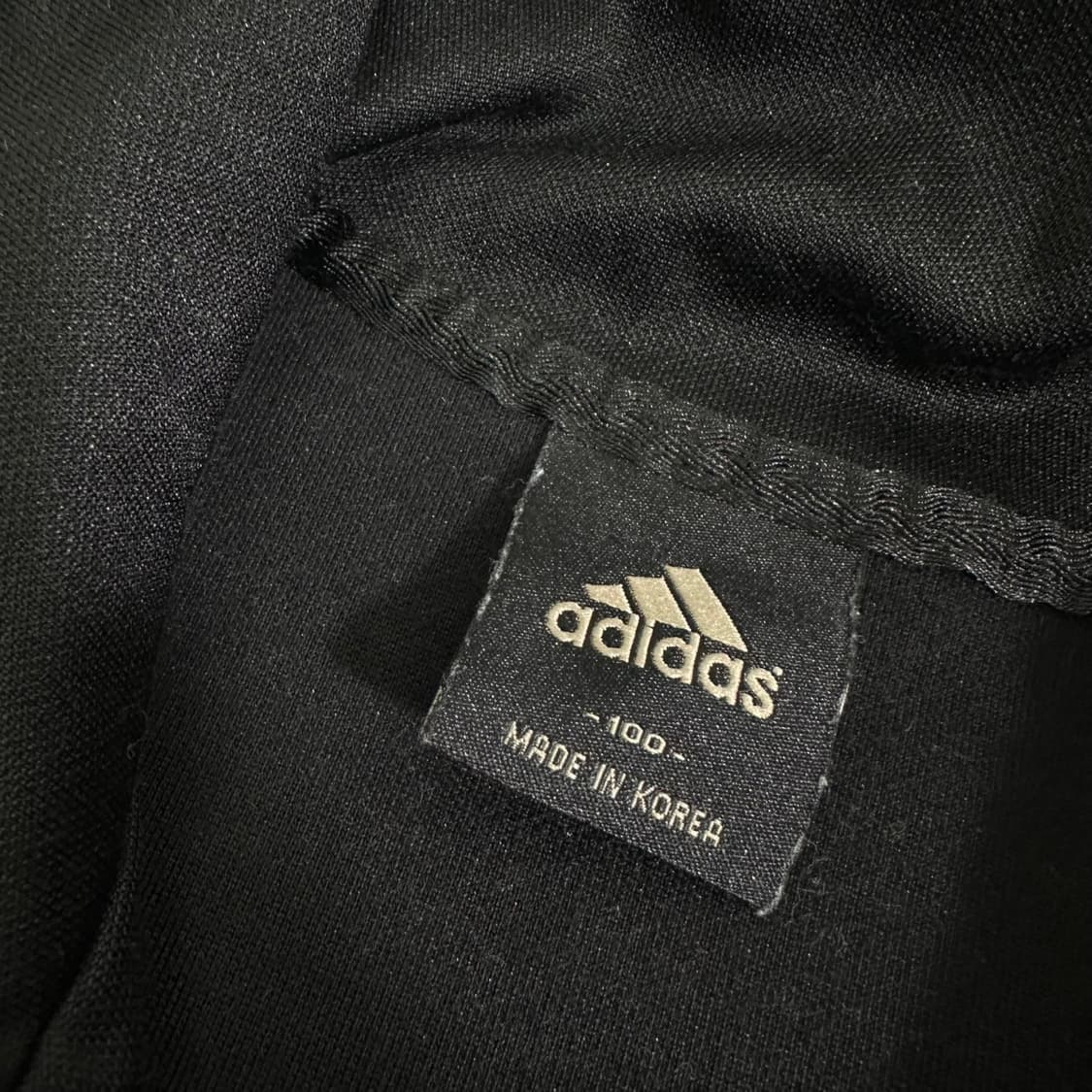 100 아디다스 블랙 민트 트레이닝 트랙탑 집업 져지 상품이미지4