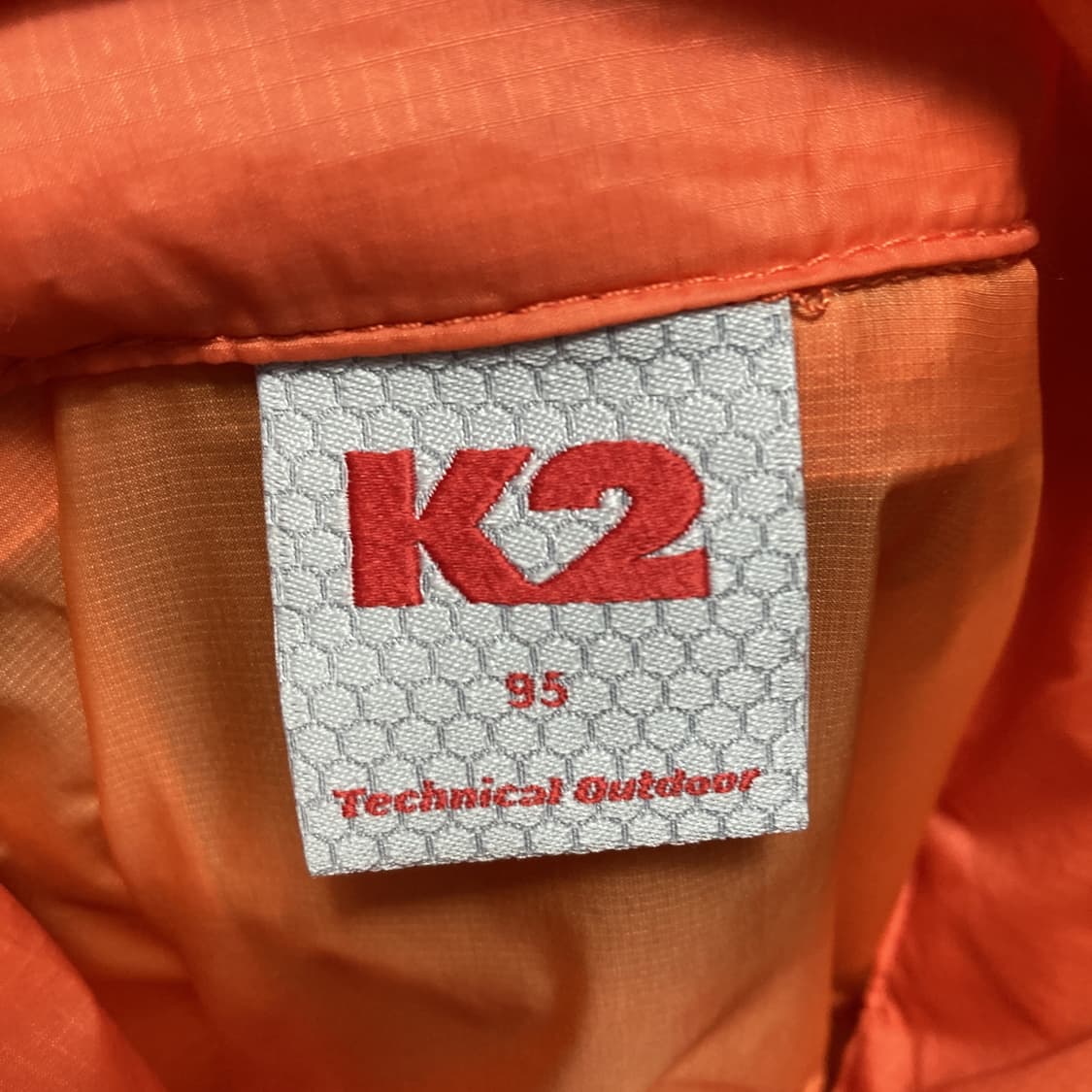 K2 여성경량바람막이집업자켓 주황 95 상품이미지4