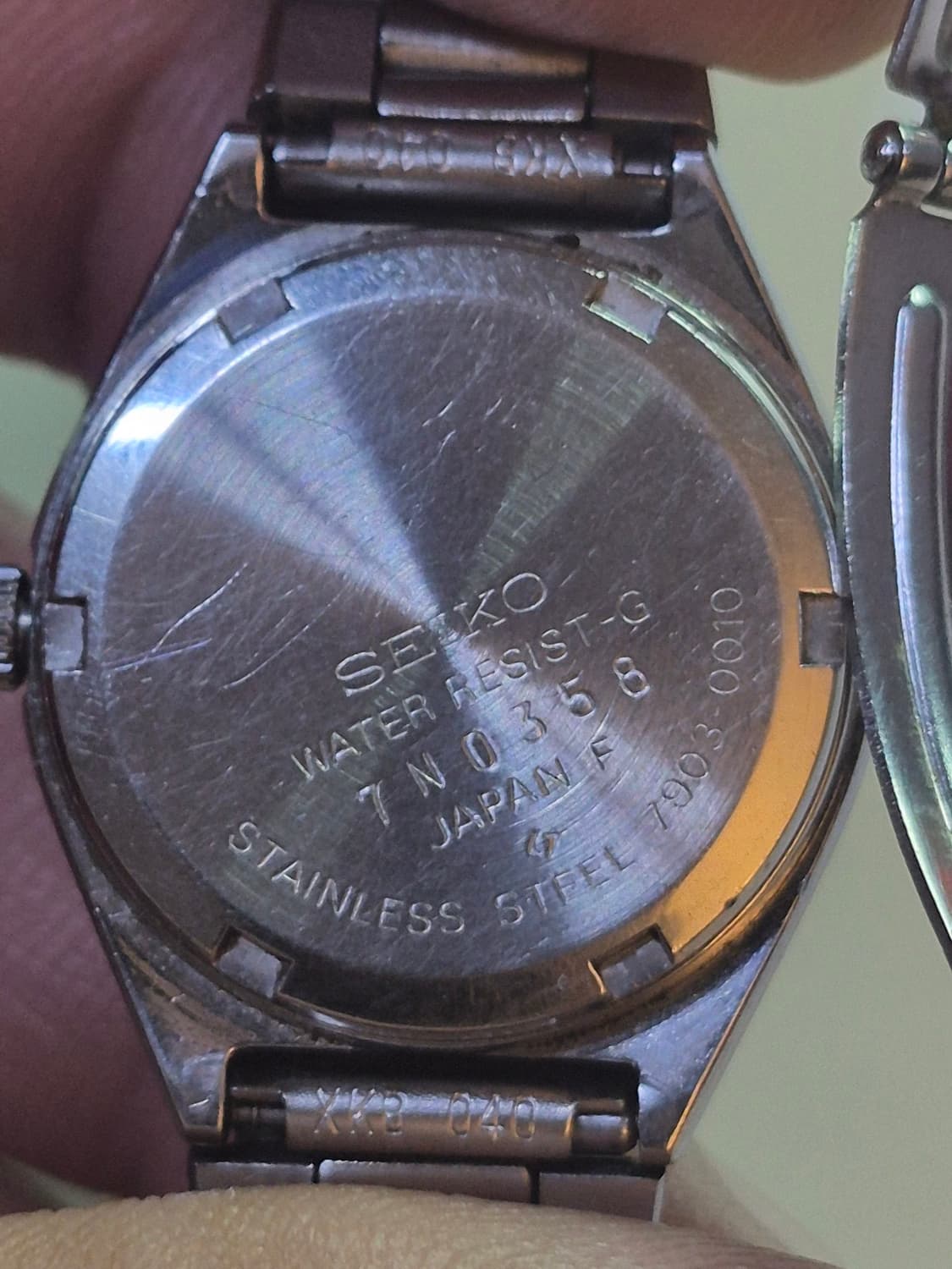 빈티지 세이코(SEIKO) 쿼츠 7903-0010 (그린 다이얼) 상품이미지5