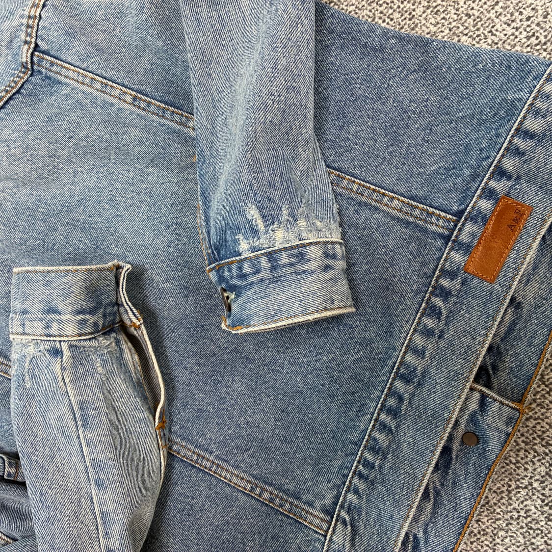 <아베크롬비 워싱 데님 자켓> No.1562 상품이미지10