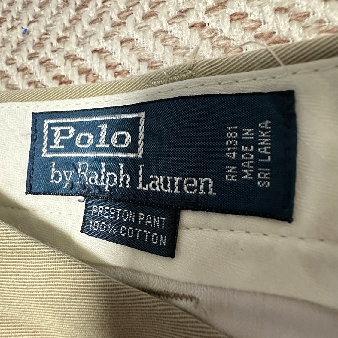 POLO RALPH LAUREN cotton chino pants 상품이미지3