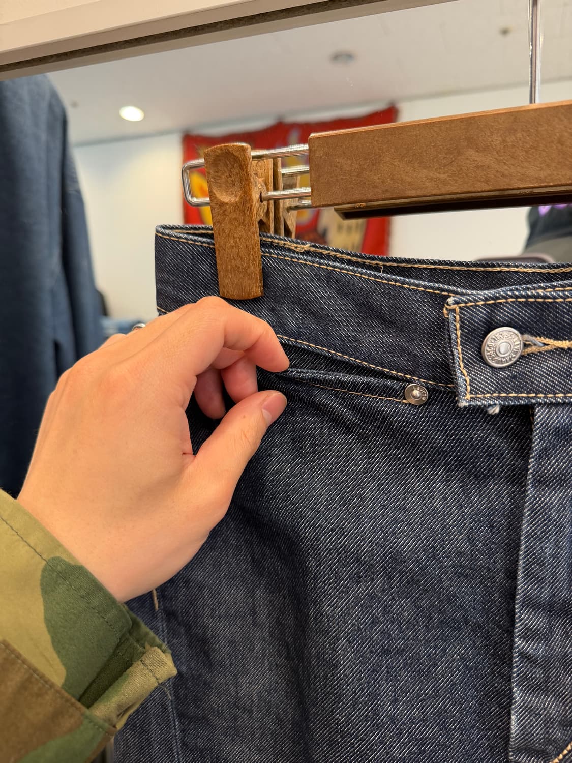 00s Levis 리바이스 엔지니어드 데님 스커트 (26inch) 상품이미지4
