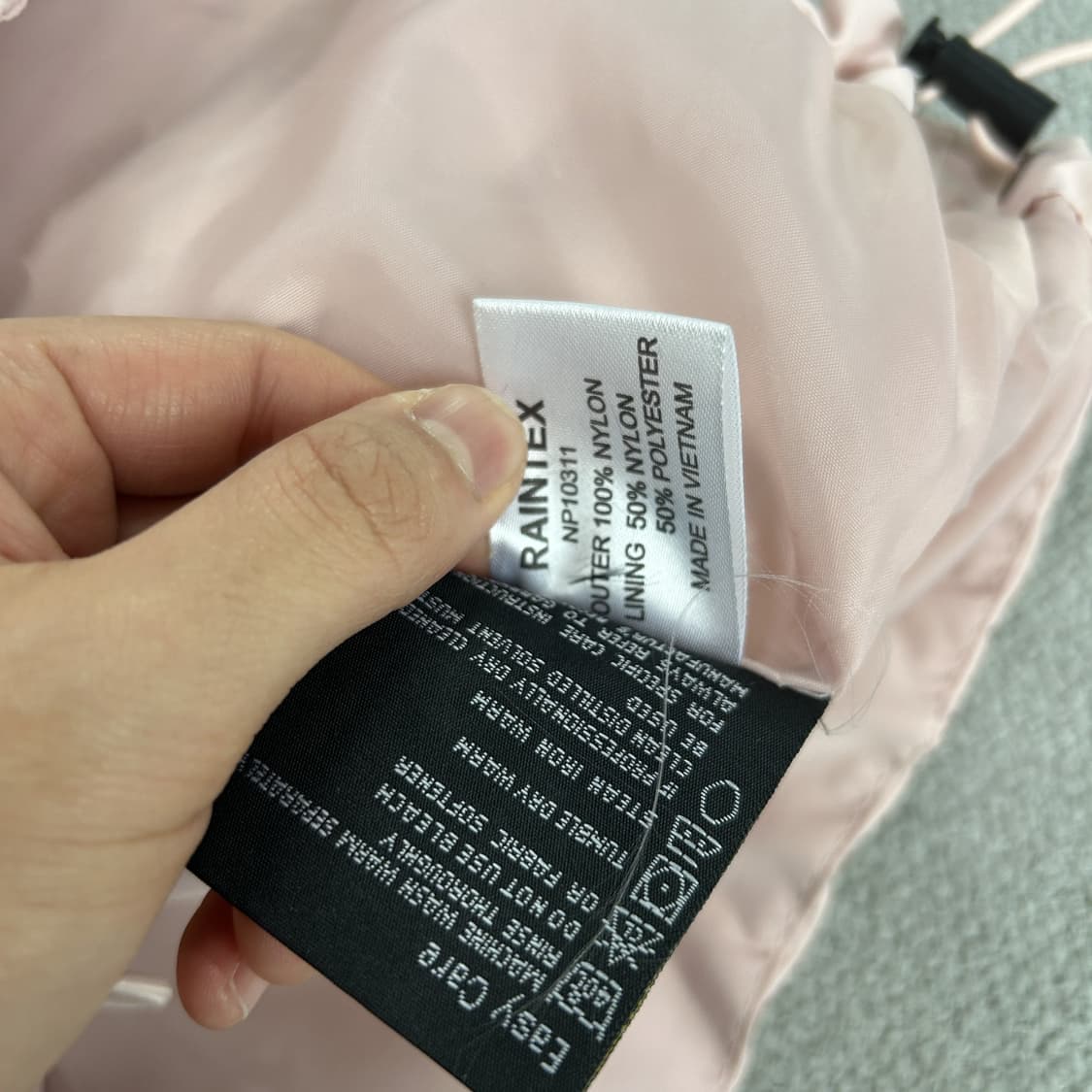 노스페이스 고어텍스 핑크 바람막이 s 상품이미지4