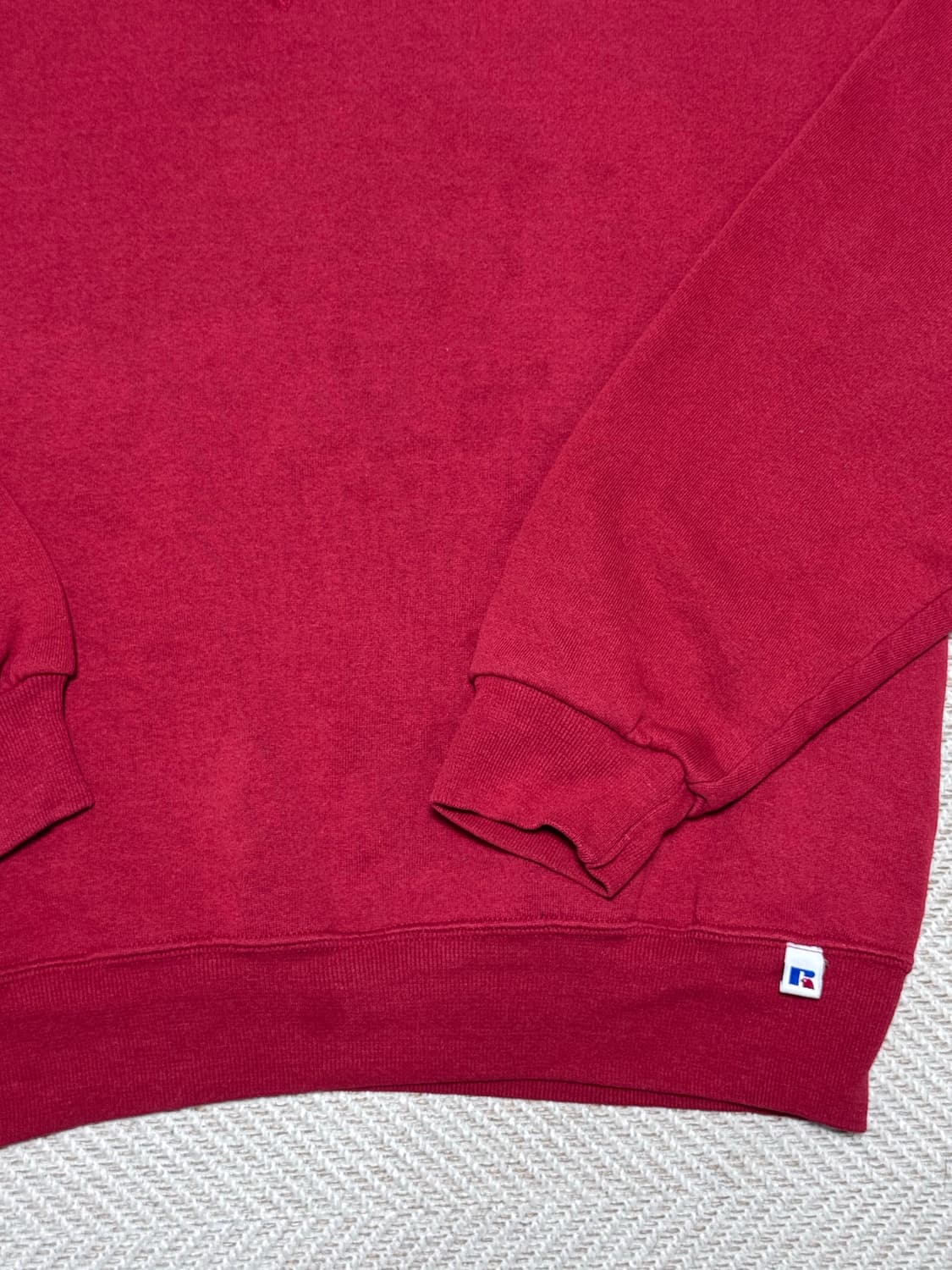 (M)00s Russell Athletic 러셀 애슬레틱 레드 맨투맨 상품이미지2