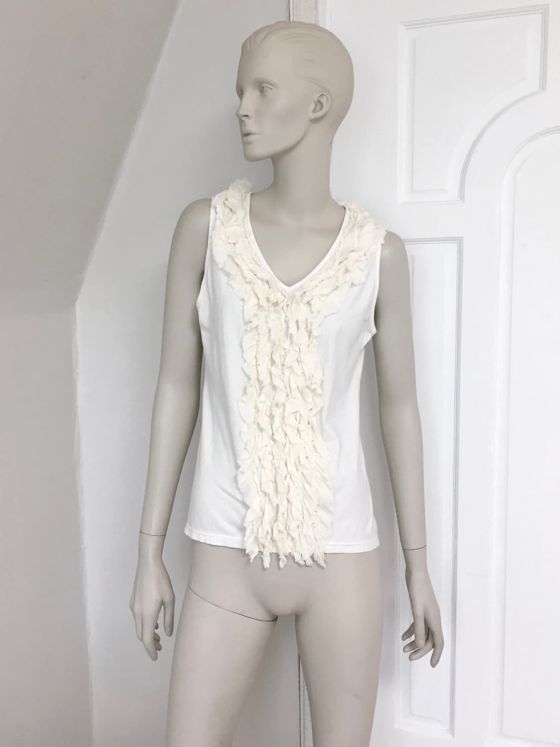 Vintage Frill triple Trimmed Sleeveless  상품이미지2