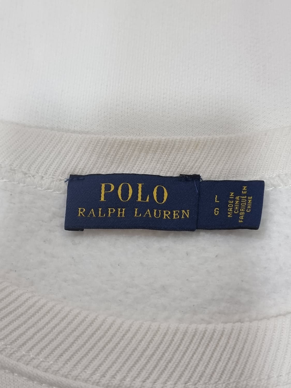 폴로랄프로렌 베어 기모 맨투맨 (C977 상품이미지3