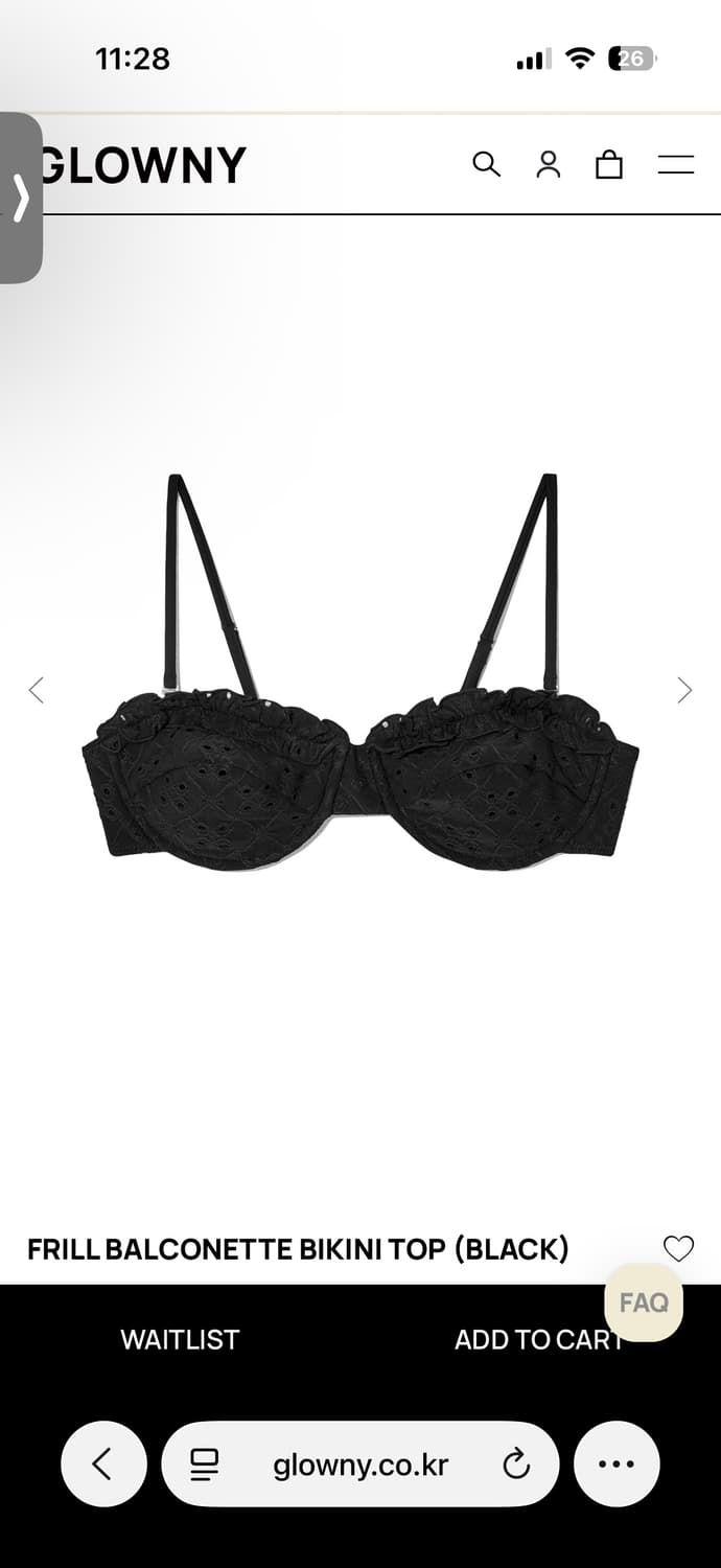 glowny 프릴 발코넷 비키니+브리프 세트  S  상품이미지7