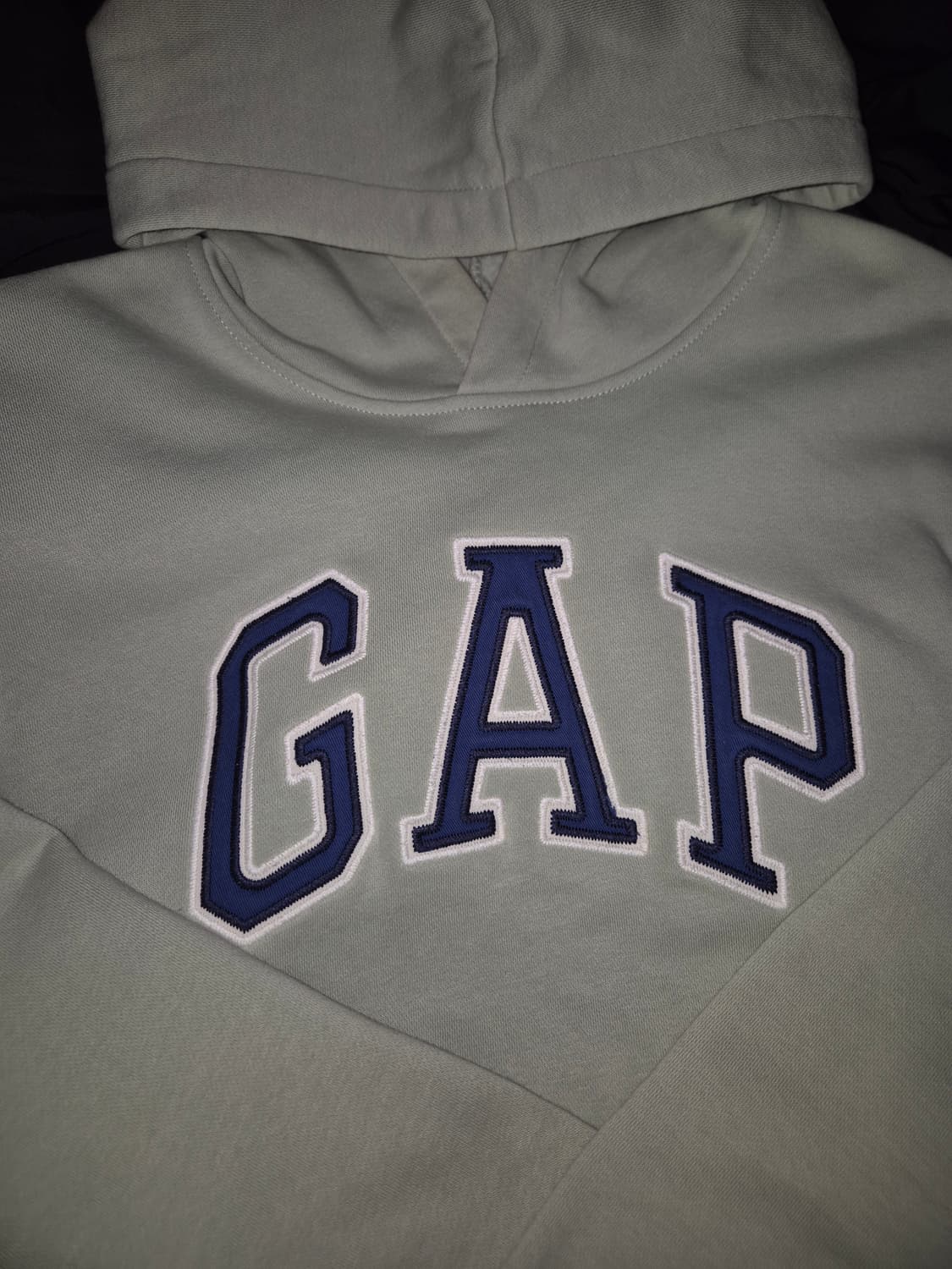 GAP 봄 핀터 여자 올리브그린 후드티 상품이미지2