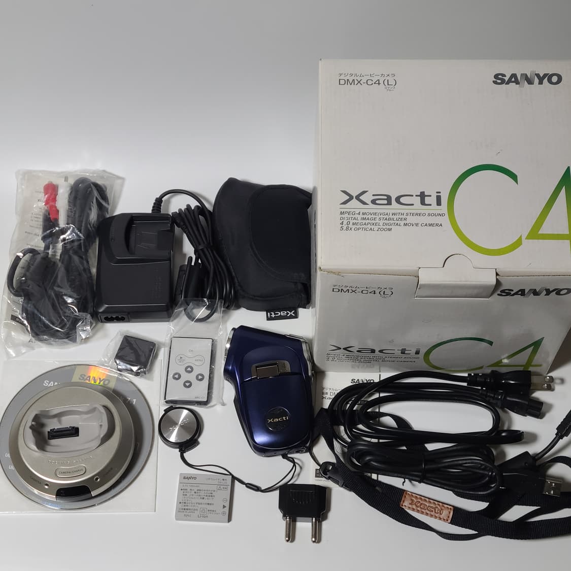 부품용 산요 작티 빈티지 캠코더 DMX-C4 디카 디지털카메라 고장 상품이미지2