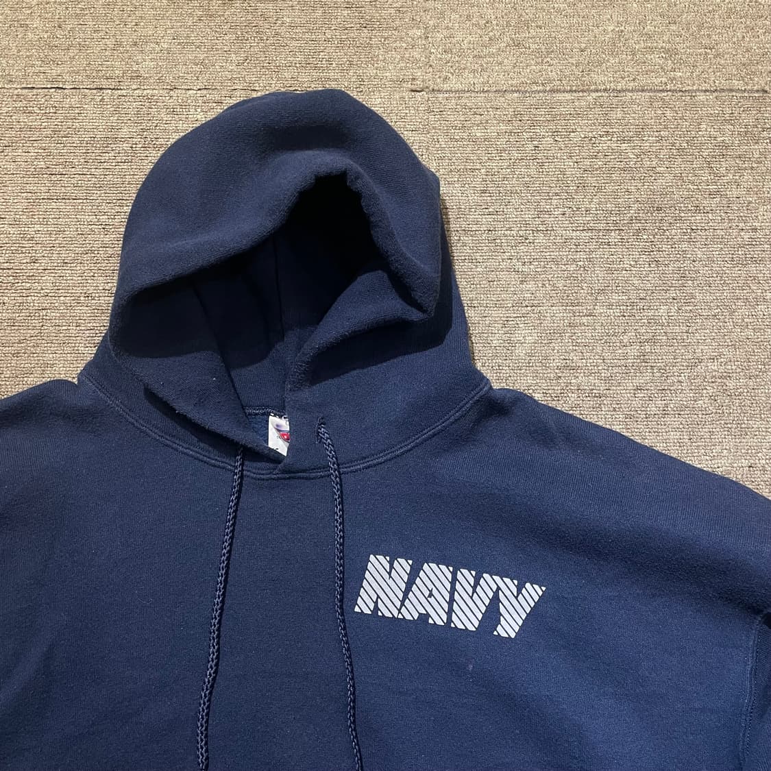 (XL) USA Soffe NAVY 밀리터리 미해군 후드티 상품이미지2