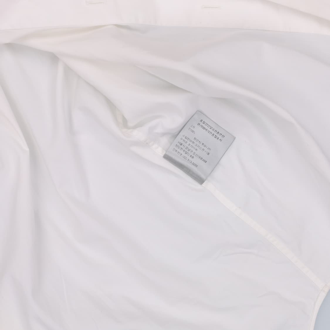 [38] 디올 화이트 드레스셔츠 (오염,단추X) 1103HR2 상품이미지10