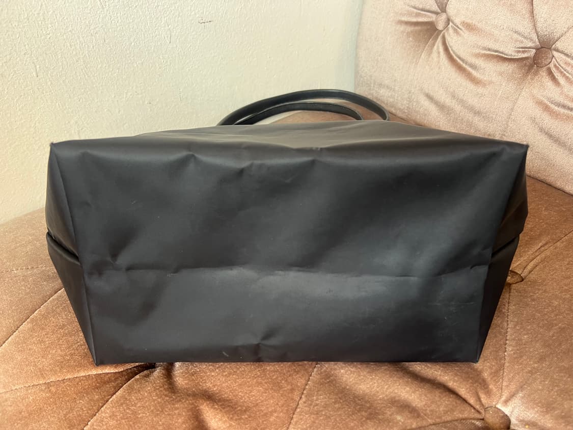 롱샴 르플리아쥬 블랙 빅숄더백 토트백 상품이미지3