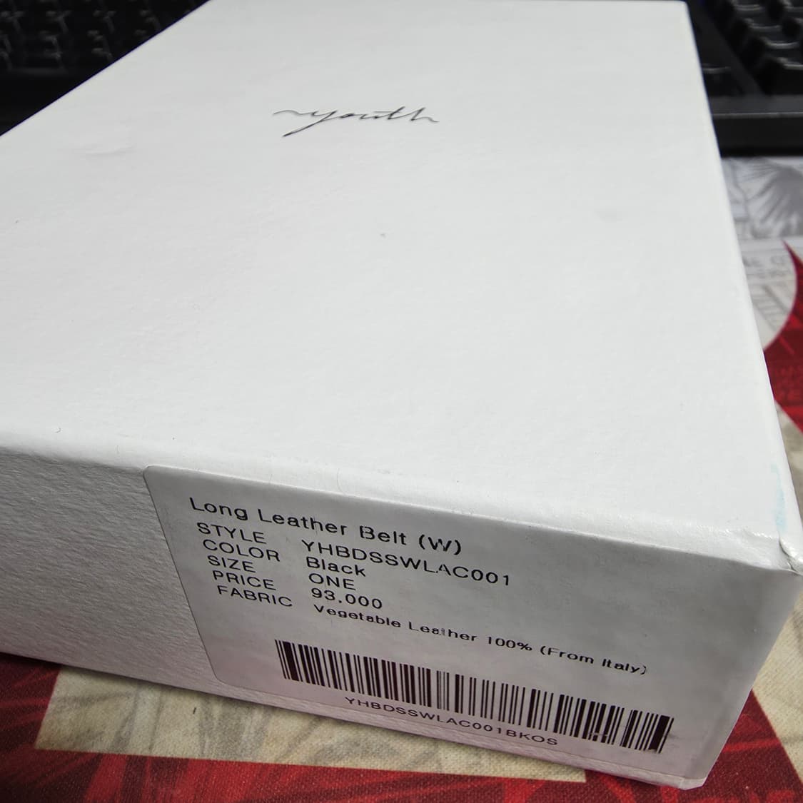 [OS] 유스 롱 레더 벨트(W) youth 상품이미지6