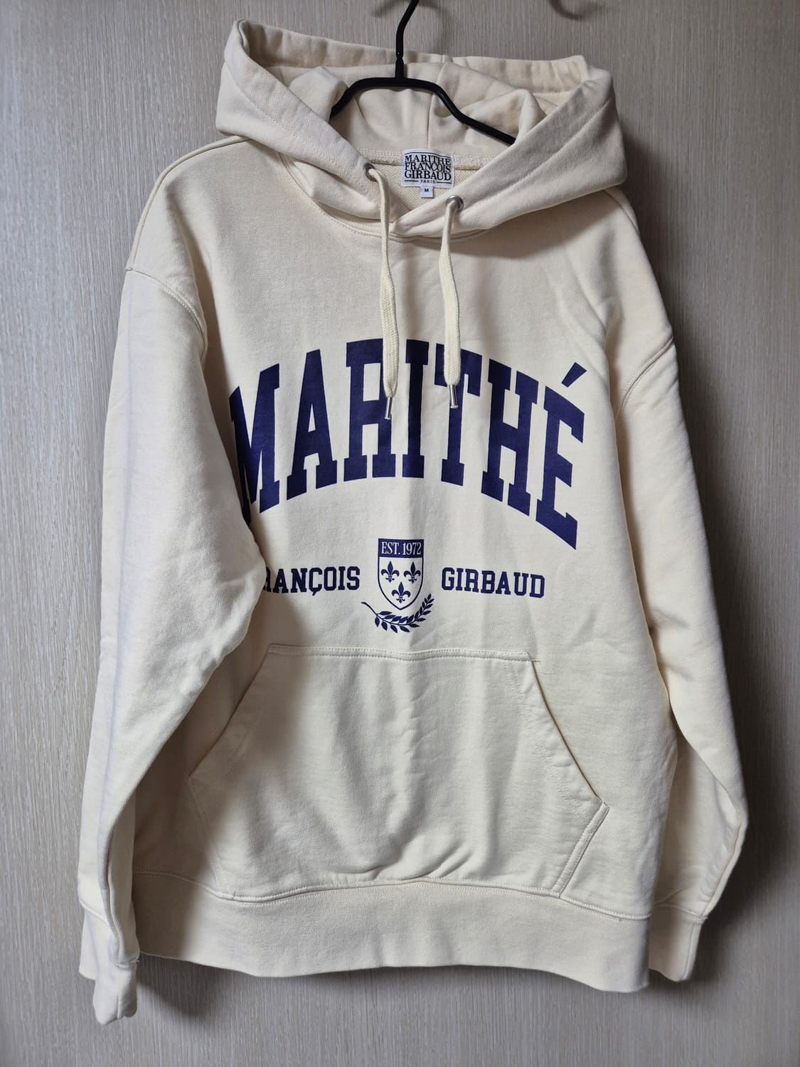 마리떼 프랑소와저버 아이보리 후드티 M 상품이미지1