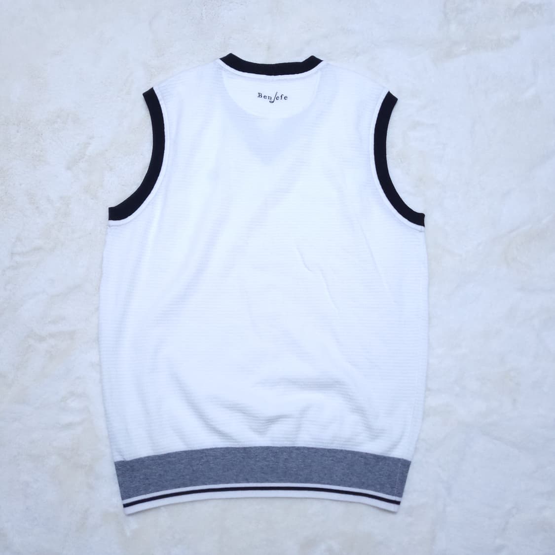 벤제프 골프 남성 니트조끼 105 0325 상품이미지2