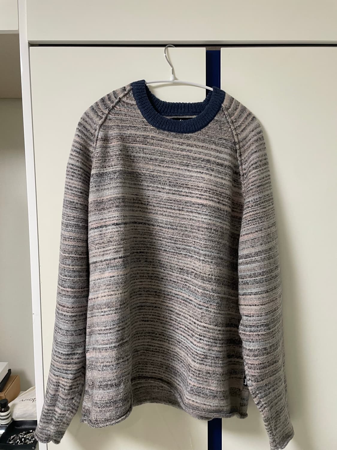 스투시 텍스쳐드 니트 L사이즈 상품이미지1