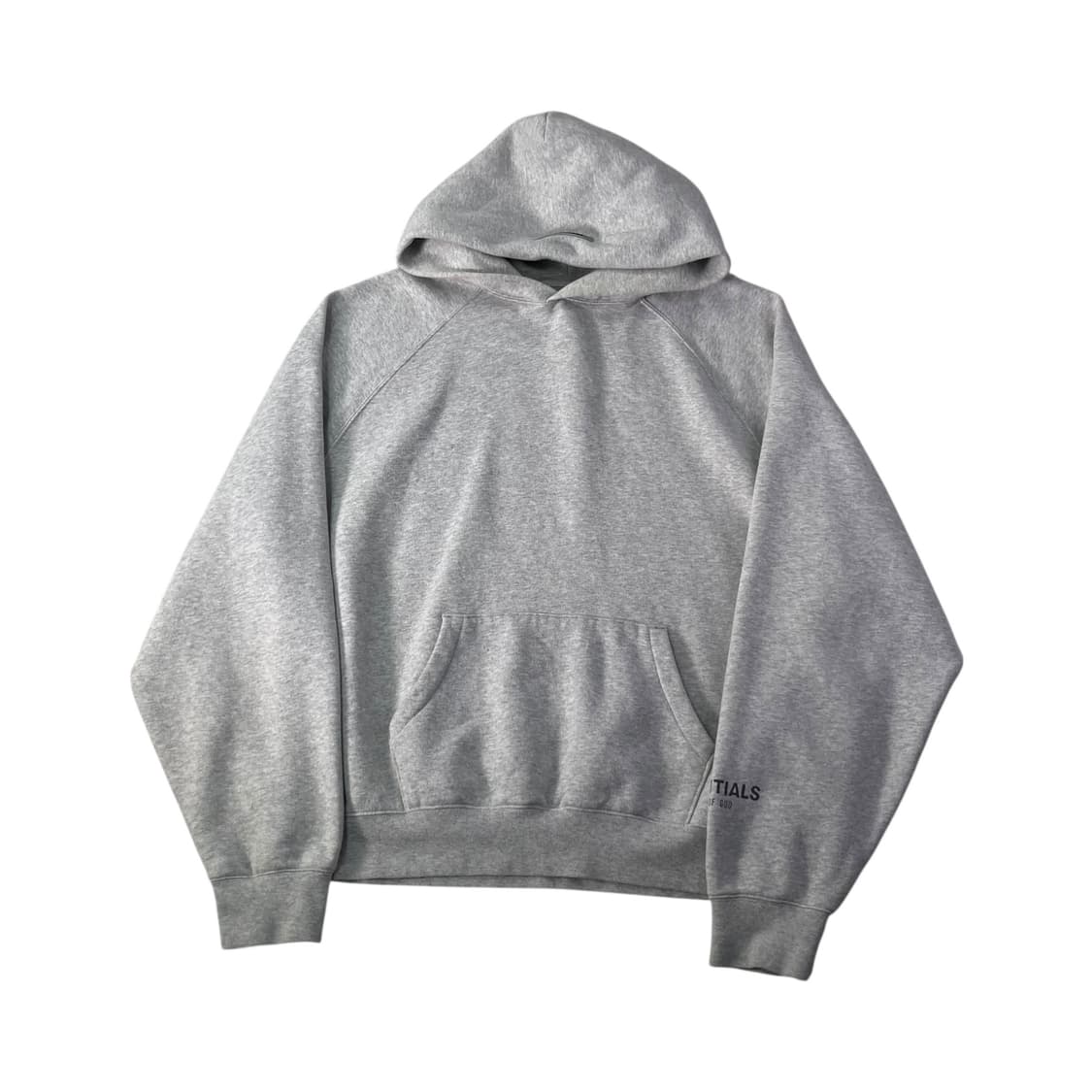 105 피오갓 에센셜 그레이 후드티 상품이미지1