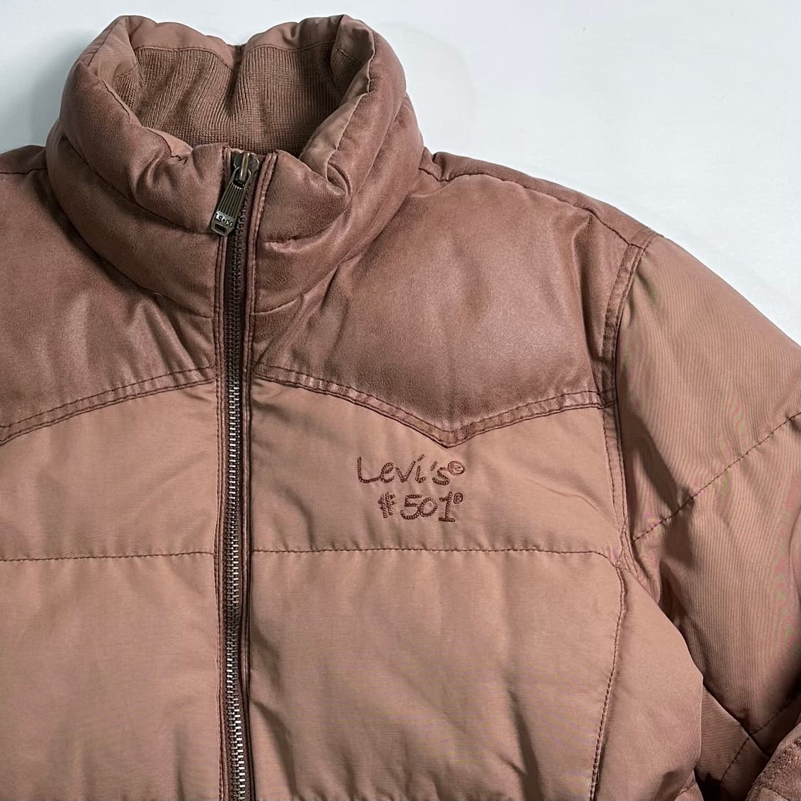 리바이스 501 브라운 패딩 상품이미지3