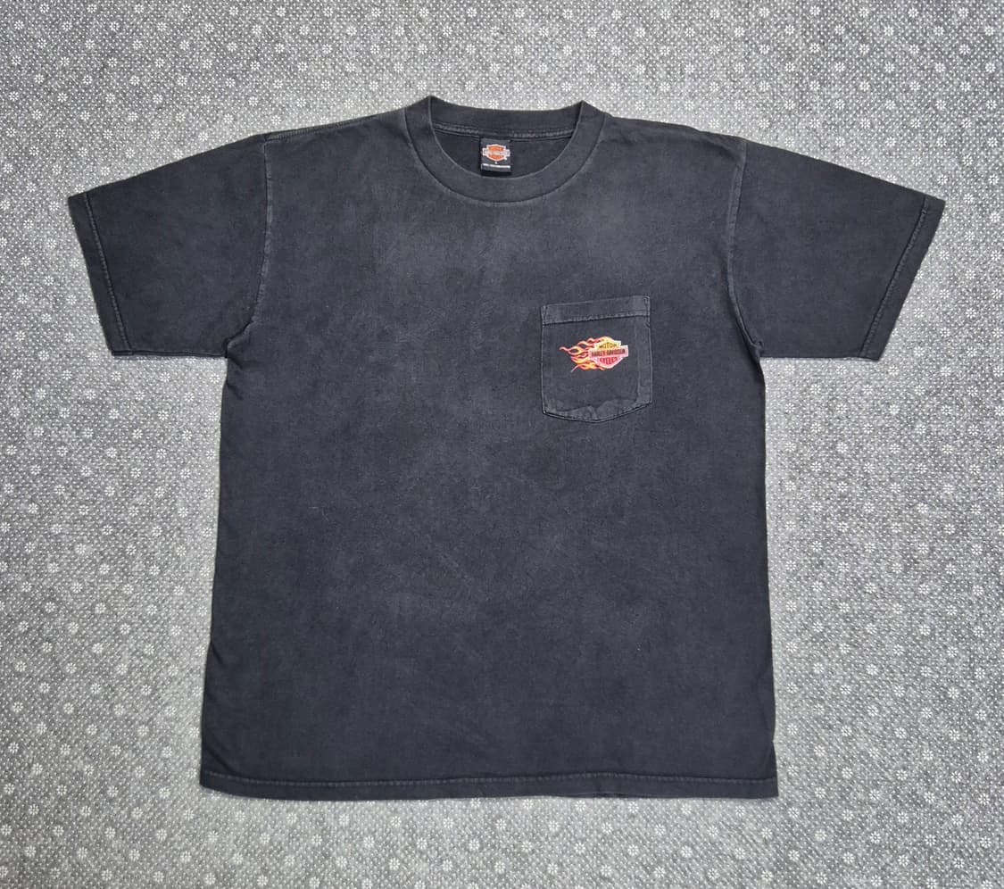 [L]00s US made 할리데이비슨 라플린 랠리 -928 상품이미지3
