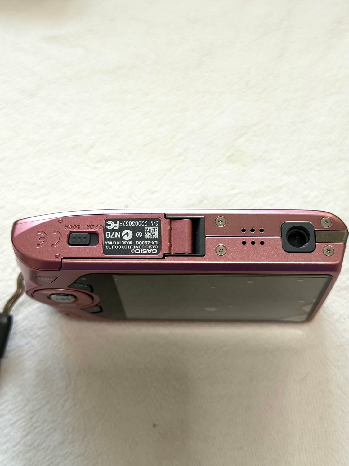 카시오 엑슬림z2300 핑크 상품이미지5