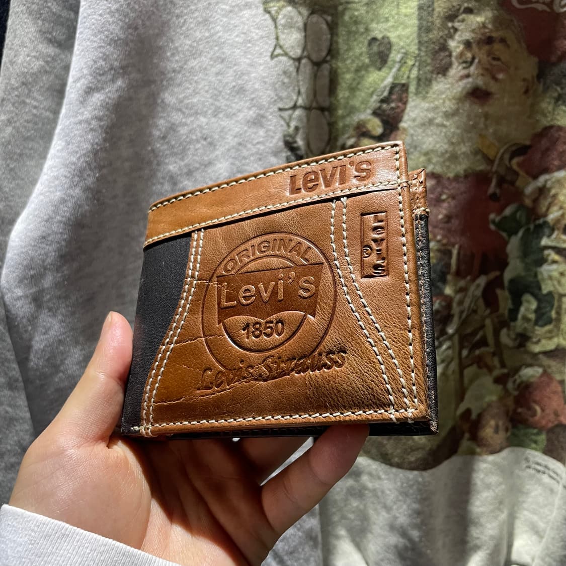 Levis 리바이스 레더 반지갑 상품이미지2