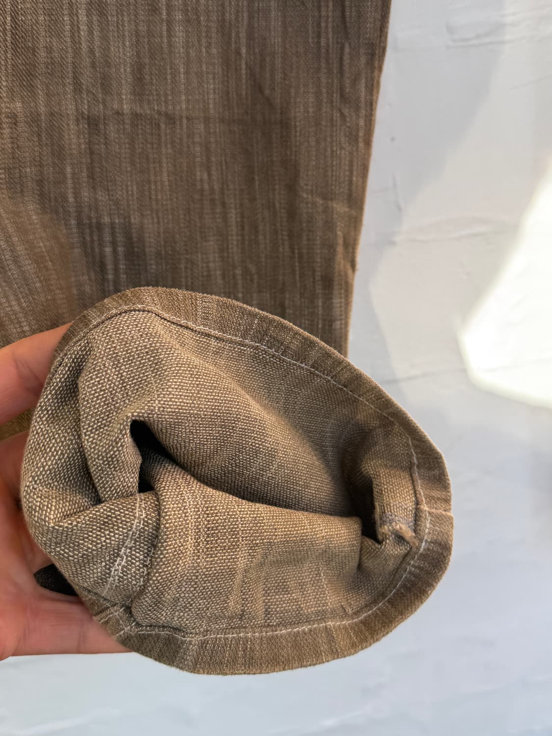 Scanner Fundamental Product 워시드 스트레이트 데님 상품이미지4