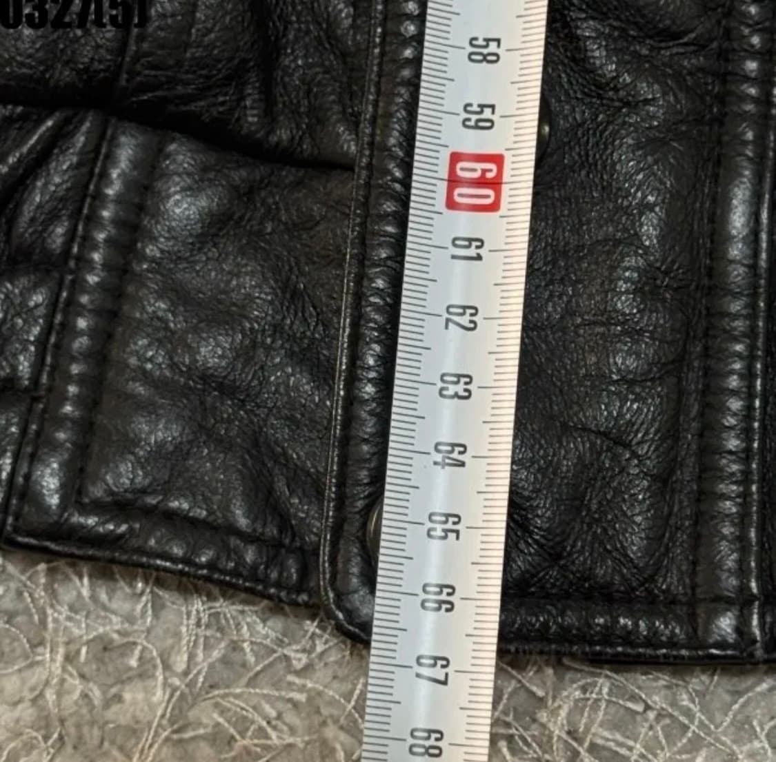 빈티지 가죽 봄버자켓 상품이미지6