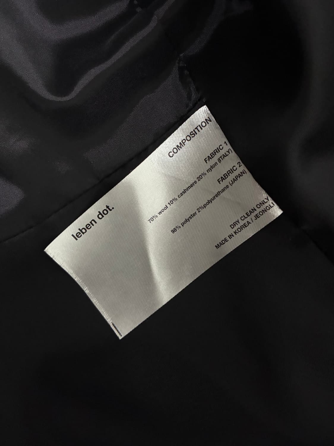 LEBEN SERVICE / DOT. COAT 상품이미지3