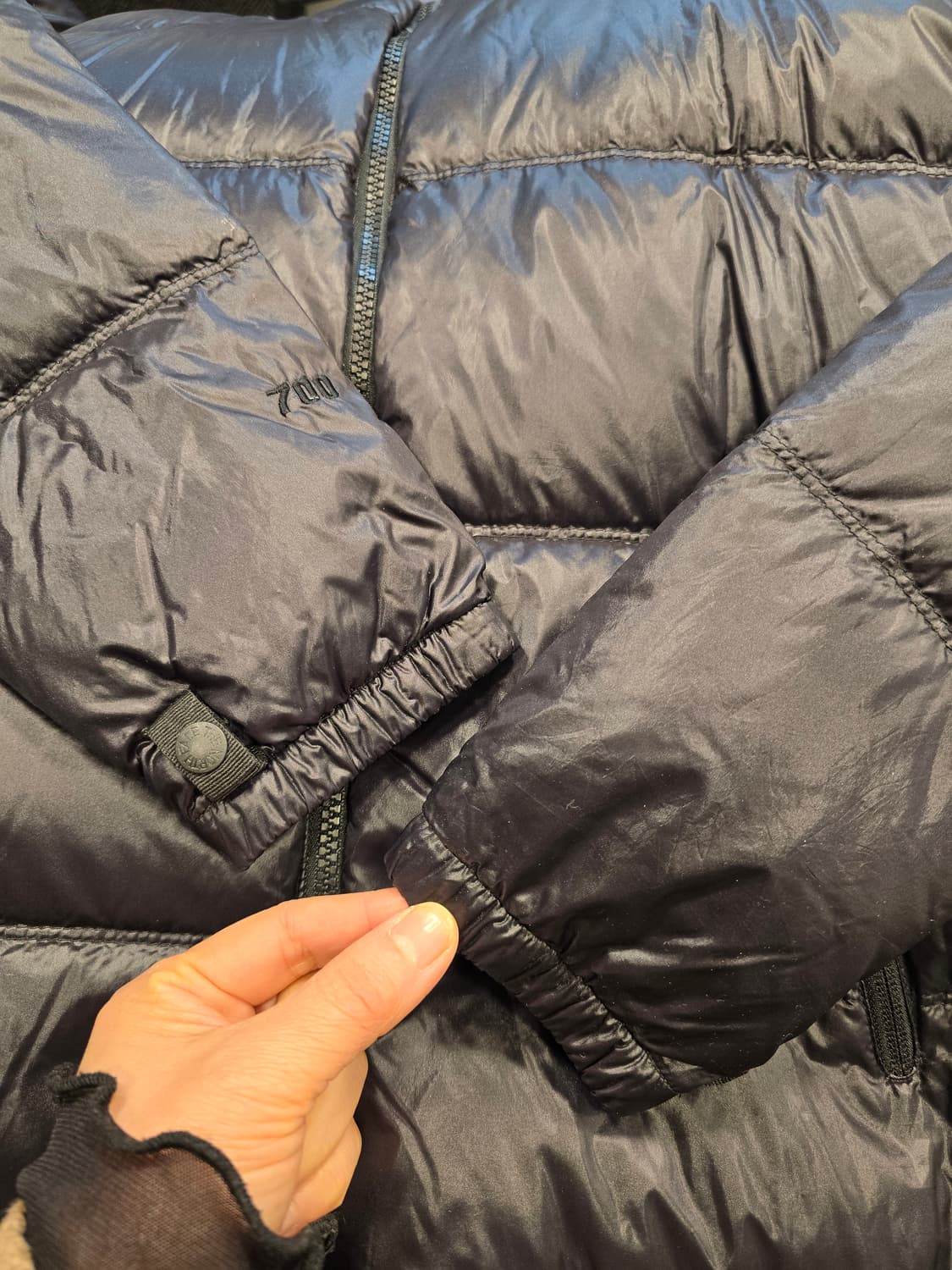 노스페이스 눕시 700 필 파카 남성 90~95 상품이미지5