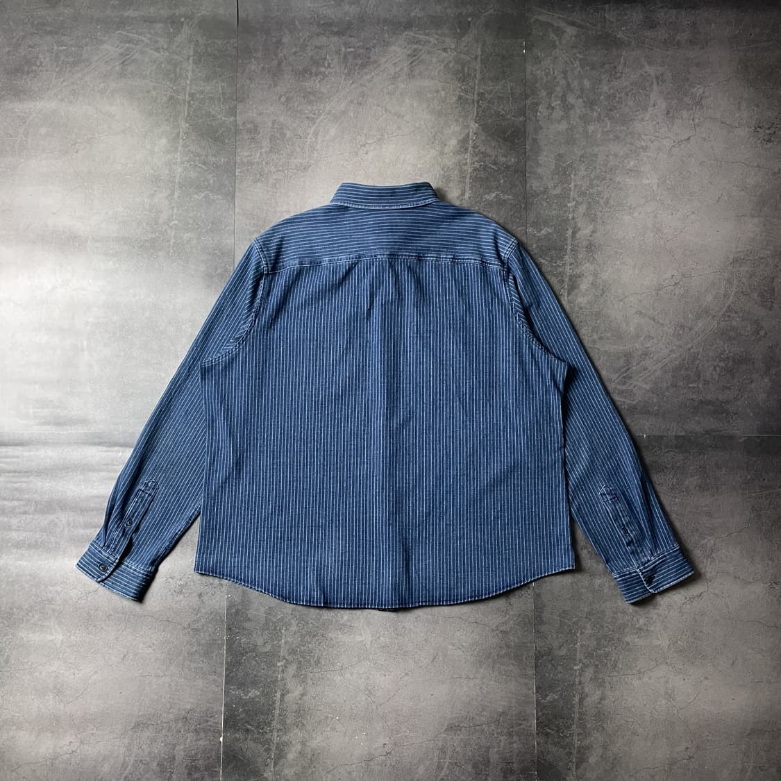 GOODFELLOW & CO 빈티지 스트라이프 데님 셔츠 A00630 상품이미지6