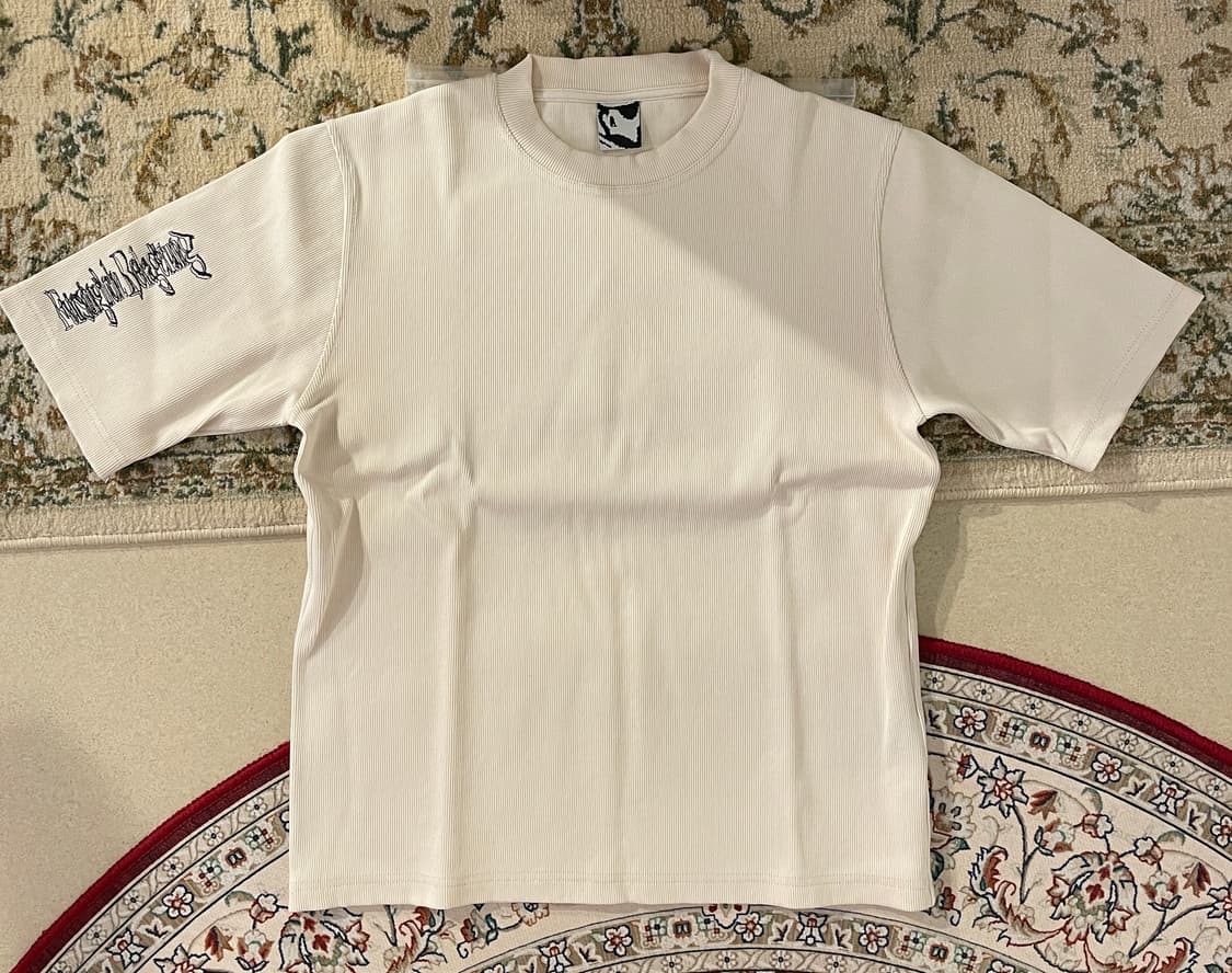 GR10K Ribbed cotton 티셔츠 상품이미지2