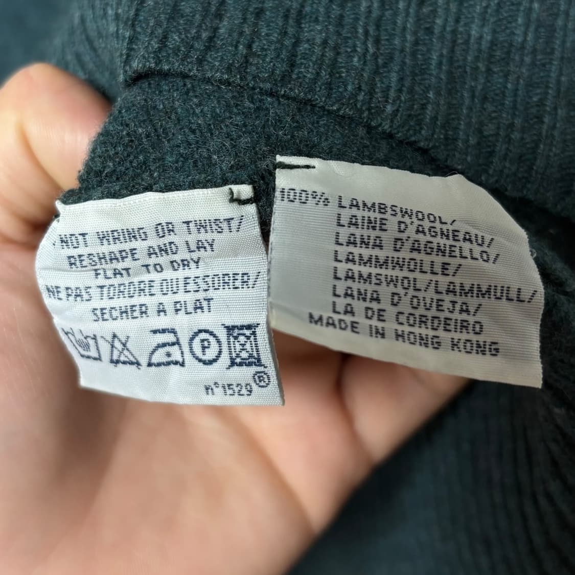 3771 폴로 랄프로렌 딥그린 울 니트 상품이미지5