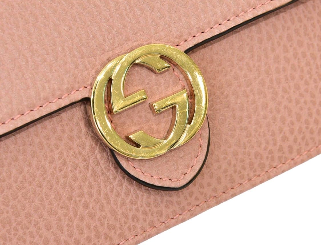 구찌 인터로킹 GG 체인 WOC (정품) 상품이미지7