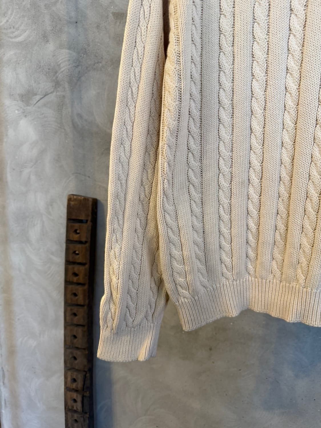 베네통 케이블 니트 105 상품이미지5