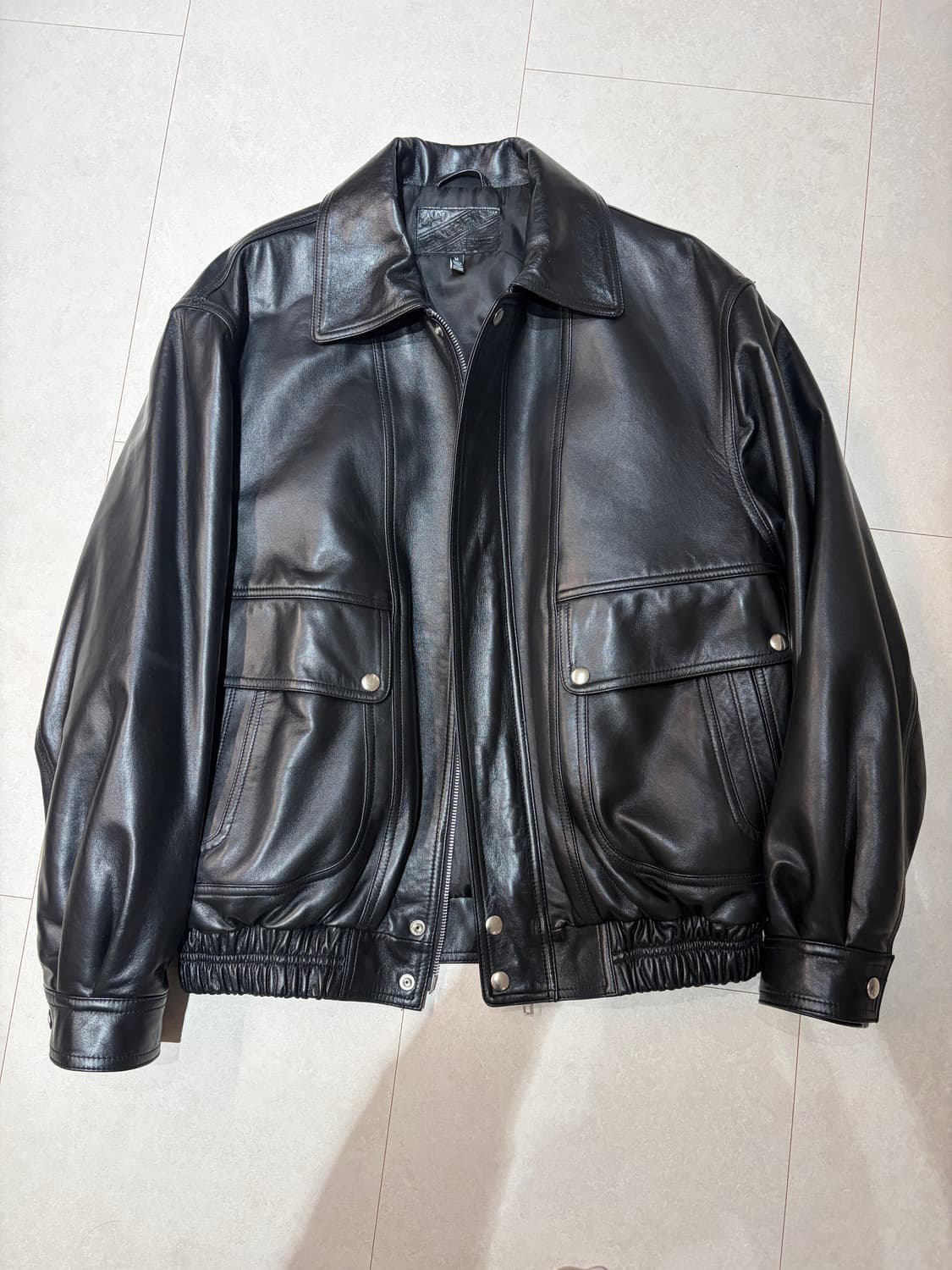 양가죽 자켓 블랙 상품이미지1