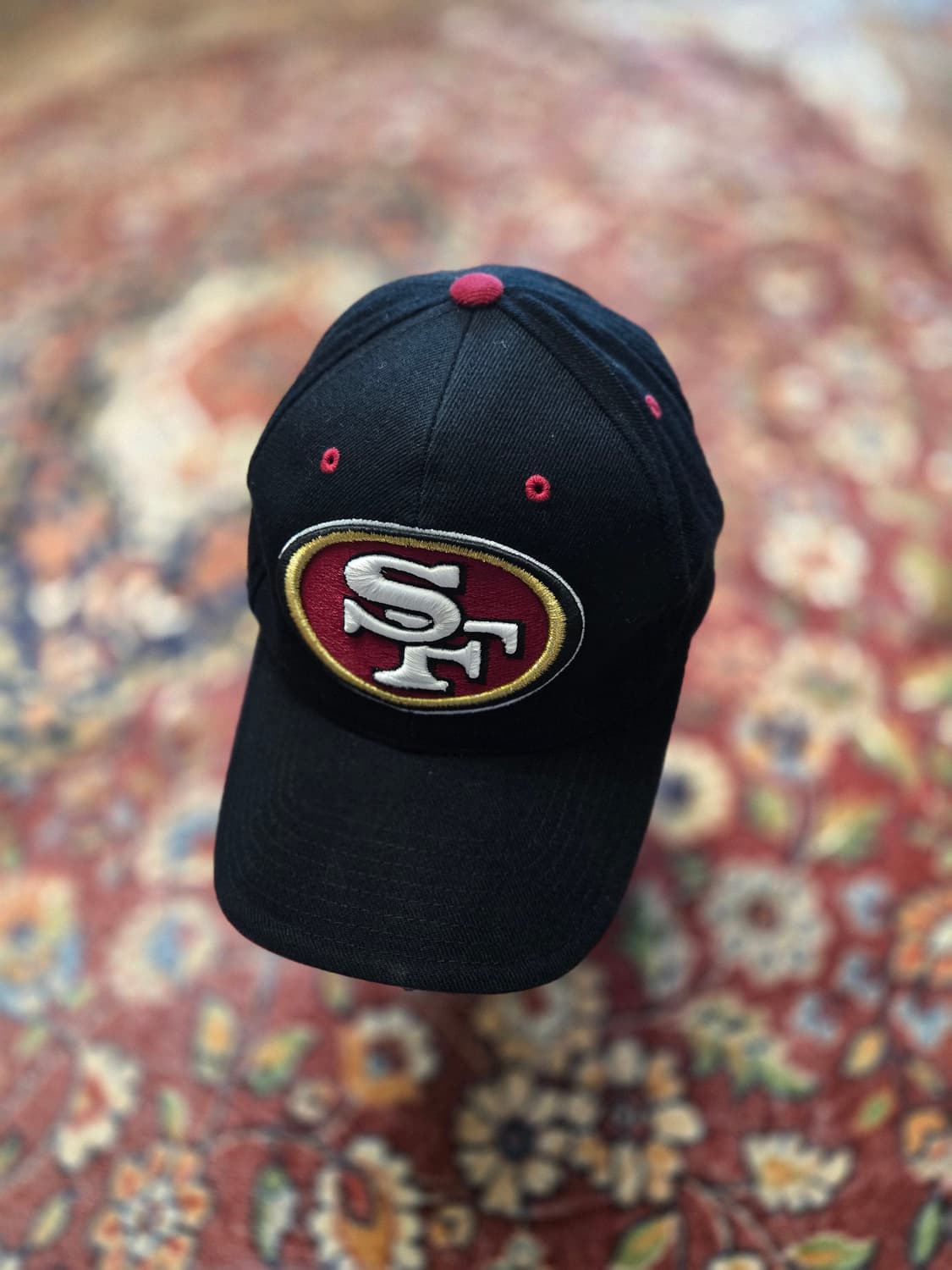 90s NFL 샌프란시스코 49ers(SF) Annco 오리지널 모자 상품이미지1