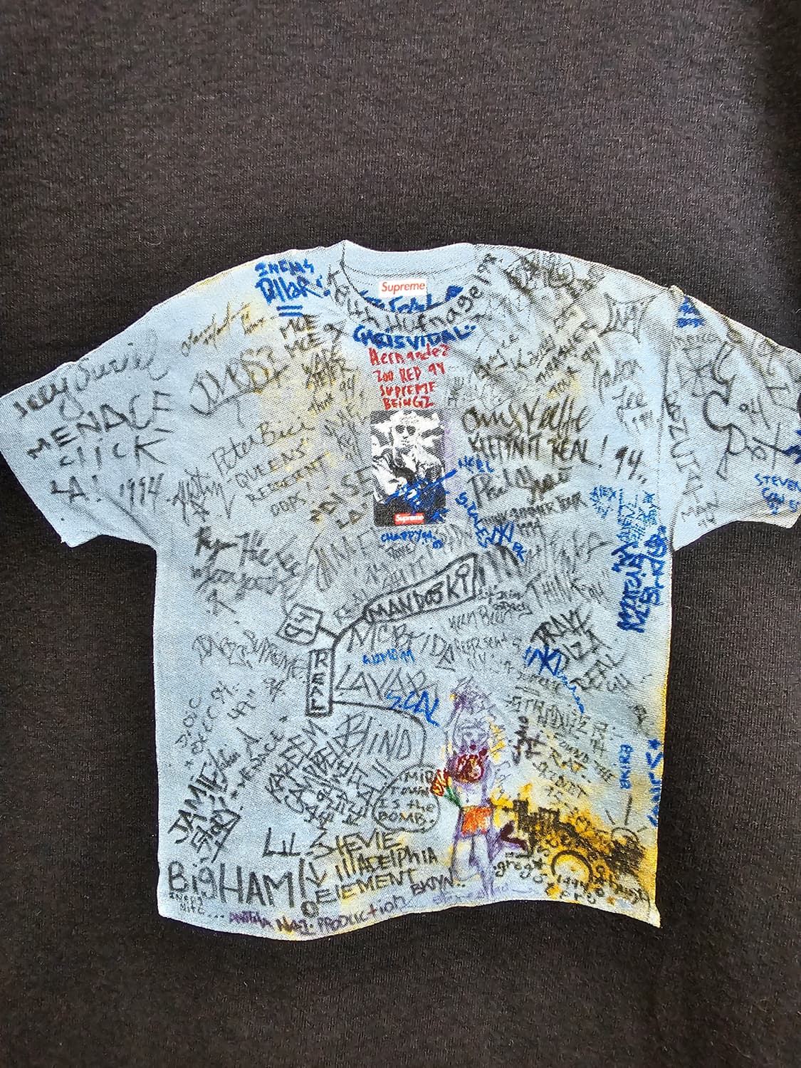 슈프림 30주년 퍼스트 반팔티셔츠 S 상품이미지3