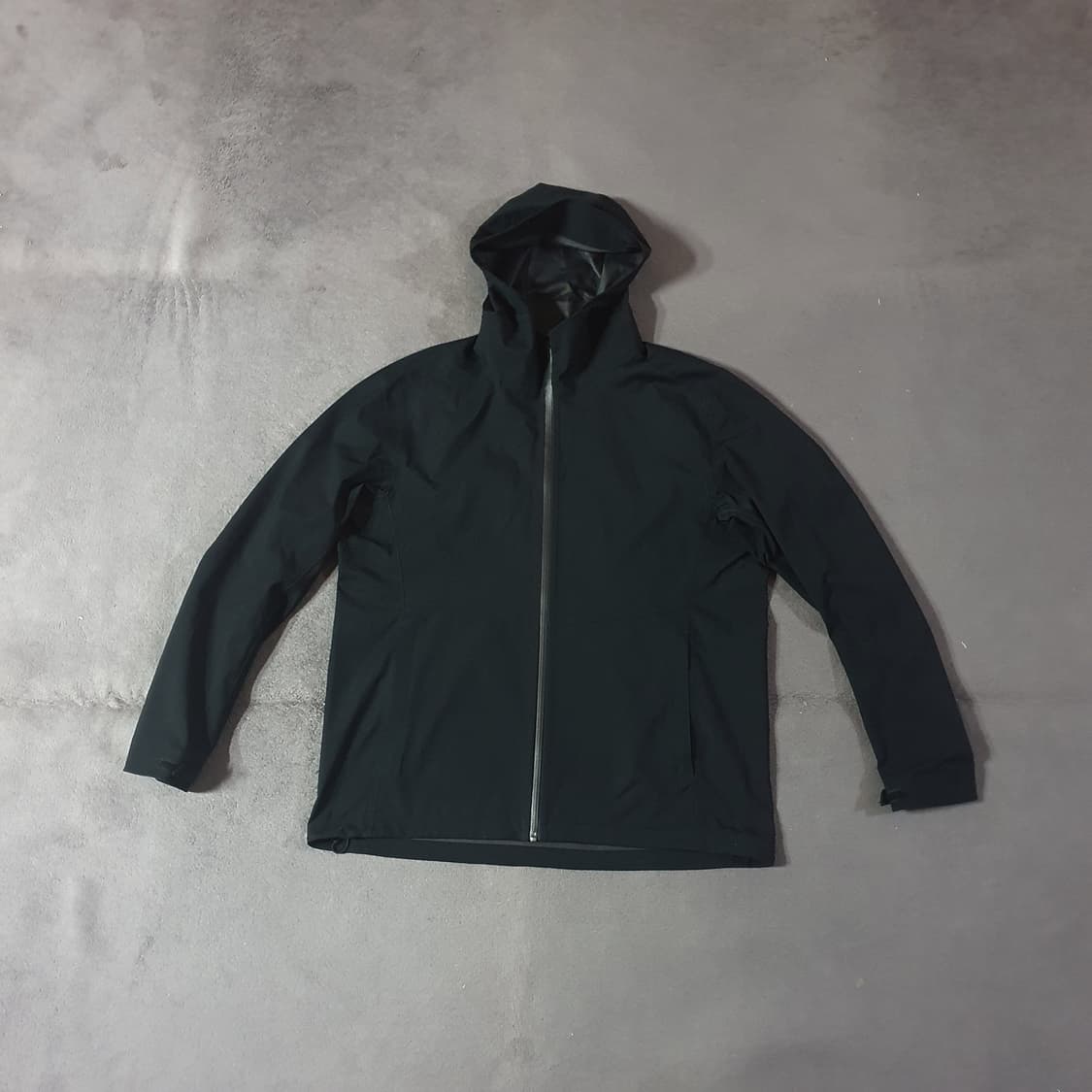 유니클로 블록테크 파카 바람막이 자켓 XL 블랙 상품이미지1
