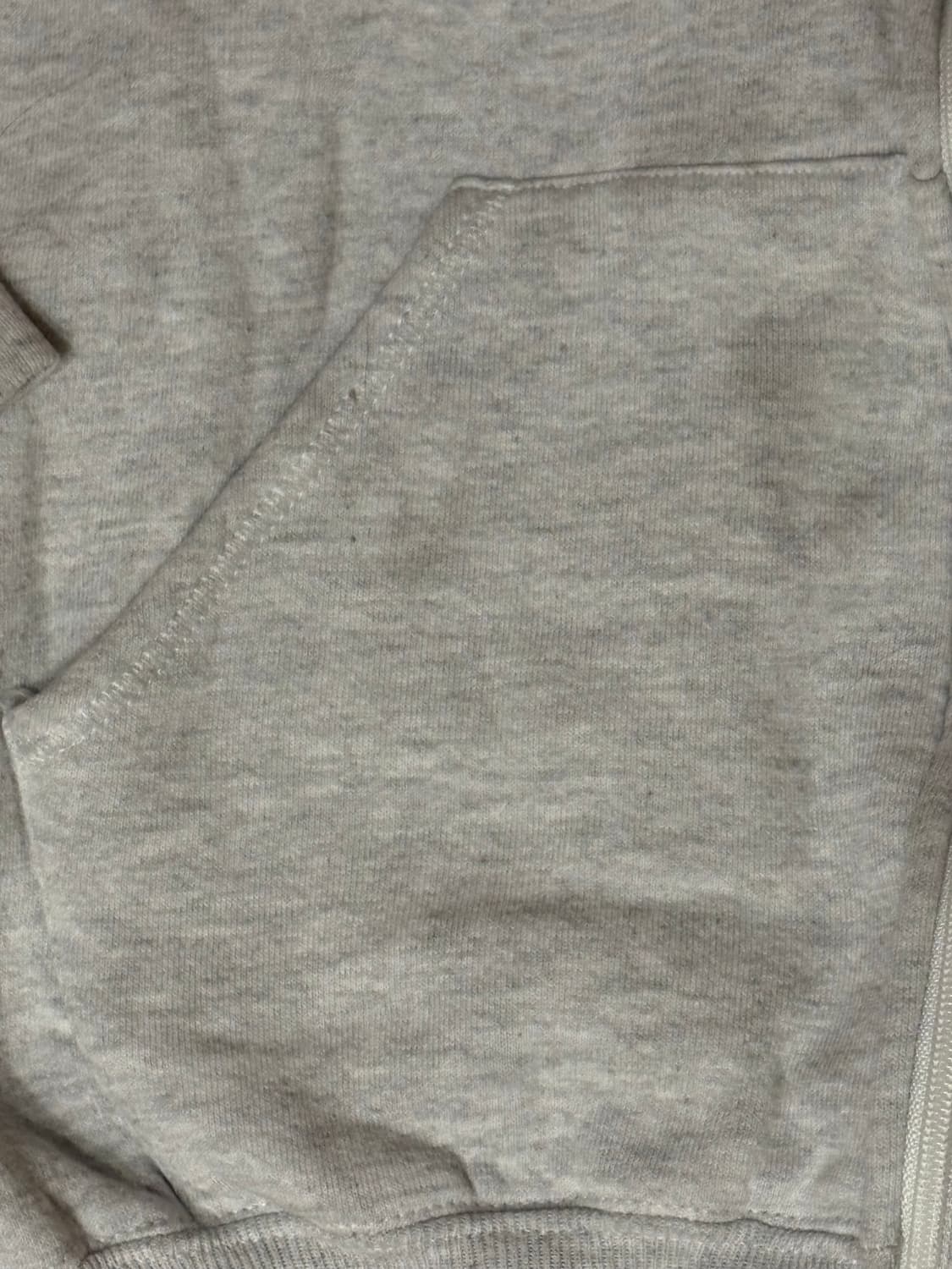 90s 미제 러셀 빈티지 후드 집업 그레이 상품이미지2