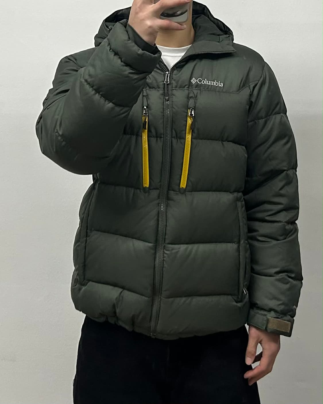 [L]컬럼비아 알레스카 후드 다운 자켓 패딩 상품이미지1