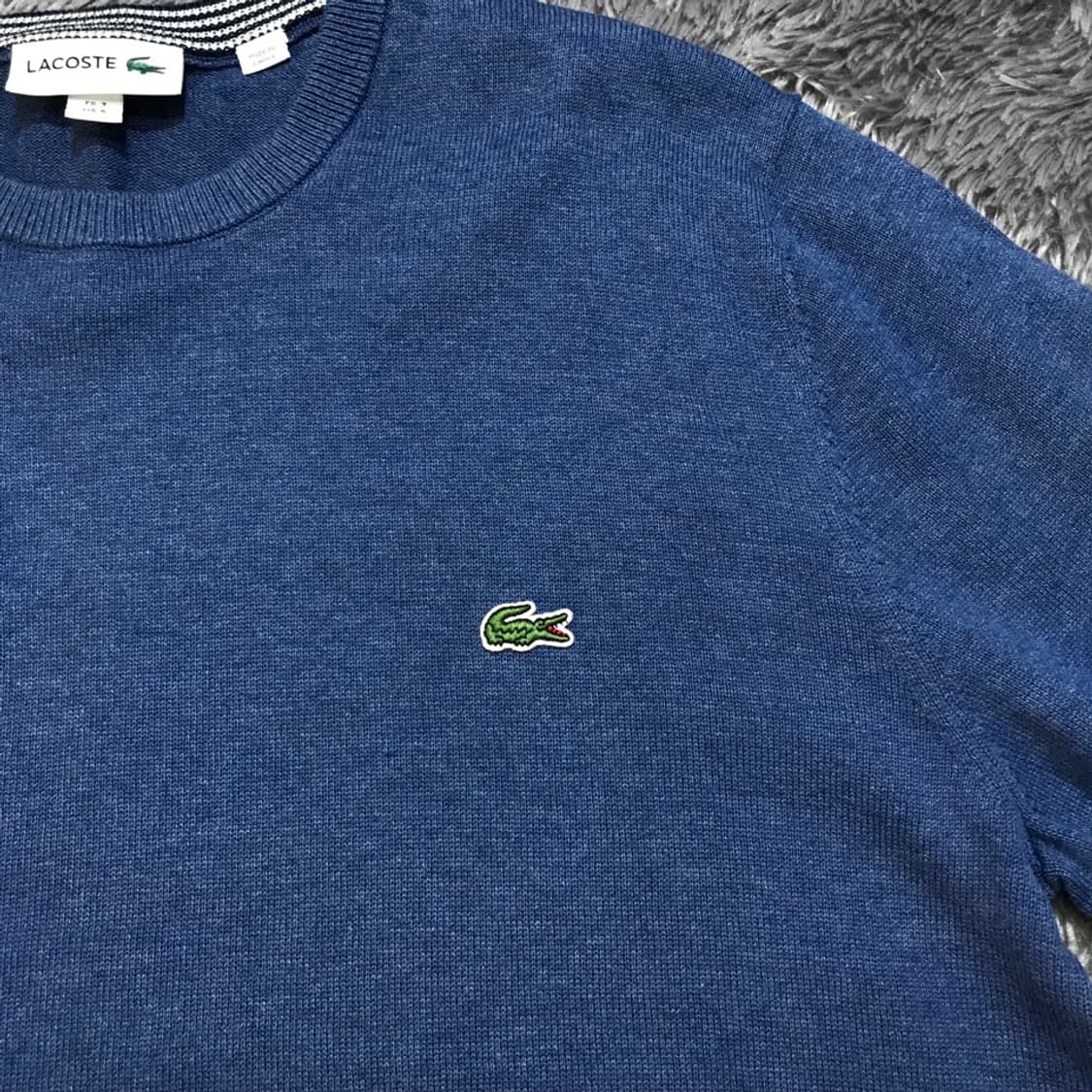 [[3(S), A급] 라코스테(LACOSTE) 라운드 니트@315 상품이미지2